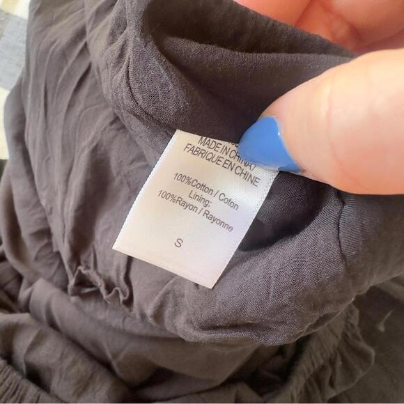 Young Fabulous and Broke Sunny  Off the Shoulder Tiered Maxi Dress - Picture 10 of 11